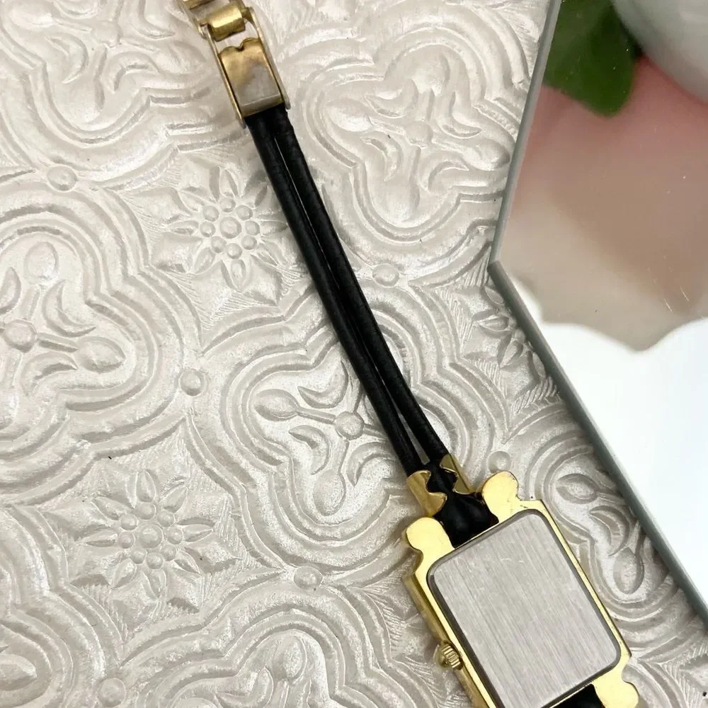 Vintage Unique Futura Pave Rhinestone Bezel West German 4 Jewel Dress Watch